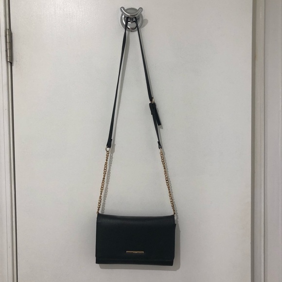 Aldo Black & Gold Handbag - Picture 2 of 8